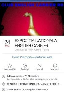 PITEŞTI 25-26.11.2017.; Centrul expozitional CASA CĂRȚII
