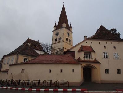 Biserica Evanghelica Fortificata-Cisnadie, jud. Sibiu; Vizita in 03.01.2018
