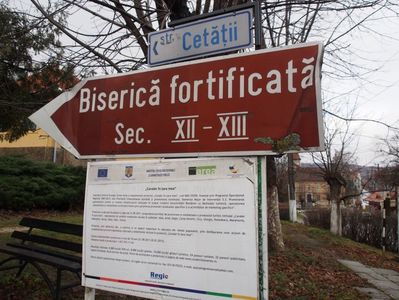 Biserica Fortificata - Cisnadioara, jud. Sibiu; Vizita in 03.01.2018
