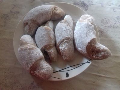 Cornulețe cu cacao