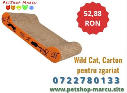 carton_pentru_zgariat; Wild Cat, Carton pentru zgariat, orange 41x7x24cm cod 48000
