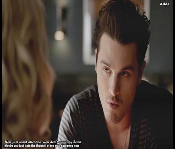 》Astea sunt cele mai periculoase... Atunci să căutăm alta, ce zici? #Stefan. *tresare +; când aceasta ajunge în fața lor* Bonnie, mereu pusă pe șotii.. *Rânjește în colțul gurii* Ai venit să urmărești cum doi vampiri vor face haos aici? =))).
