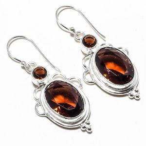 Smokey Topaz Gemstone 925 Silver