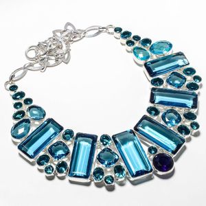 Blue Sapphire Gemstone 925 Silver