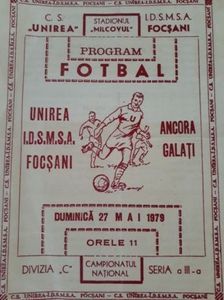 Ancora Galati - Unirea Focsani 1979