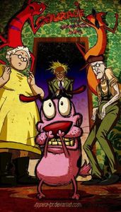 15.Courage the Cowardly Dog❤; Curaj caine fricos
