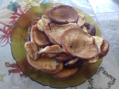 Gogoși cu iaurt de caise cu lingura