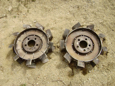 Roti metalice motocultor 6; Roti metalice motocultor
