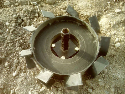 Roti metalice motocultor 8; Roti metalice motocultor
