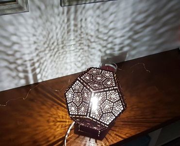 Shadow Lamp 4; LaserArt
