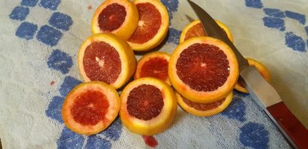 Citrus sinensis moro; Portocal roșu
