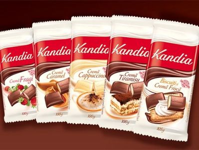 Ador ciocolata Kandia.
