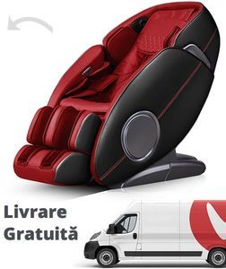 fotoliu-masaj-400-2019-7; Fotoliu de masaj 400 Deluxe 3D Robotic Zero Gravity-7
