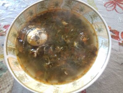 Ciorbă de macriș  (de primăvară)