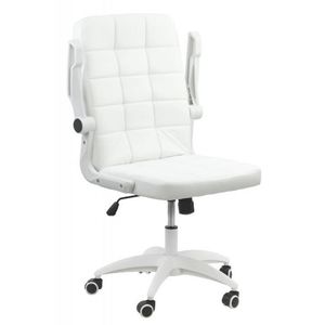 scaun-de-birou-332-alb-1; Scaune de birou cu brate rabatabile Office Color
Scaune de birou Office Color fabricate din piele ecologica ce poate fi utilizate la birou de persoane de toate varstele.
