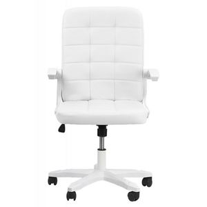 scaun-de-birou-332-alb-3; Scaune de birou cu brate rabatabile Office Color
Scaune de birou Office Color fabricate din piele ecologica ce poate fi utilizate la birou de persoane de toate varstele.
