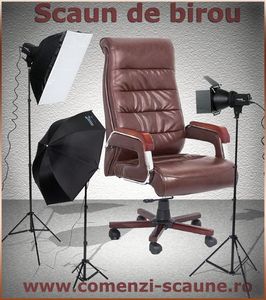 fotoliu-de-birou-maro-negru-comenzi-scaune-4; Scaune elegante pentru birou tip recliner cu spatar inalt-
