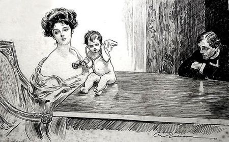 Gibson Girl Illustration by Charles Dana Gibson 6