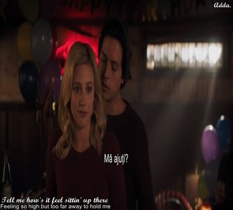 》*îi răspunde la sărut rânjind, se trage după câteva minute* Why me and not another girl?; You can have any other... =)))))))))))))
