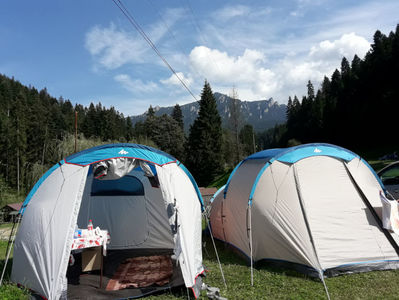 3 Ceahlăul văzut din camping