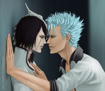 Bleach___Ulquiorra_x_Grimmjow_by_KarlaFrazetty