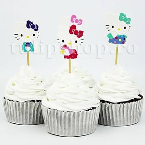 Etichete decorative Hello Kitty; Pret: 0..60 Lei/buc. Inaltime: 8cm. Sunt construite din material plastic si piciorul din lemn.
