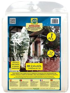 Husa protectie plante 2,4x6m; Pret: 45 lei/buc. Husa fabricata din material textil netesut cu protectie UV (polipropilena). Densitatea este de 17g/mp A se folosi doar pe perioada iernii.
