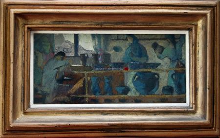Alexandru Ziffer(1880-1962)-Atelierul de Olărit   501