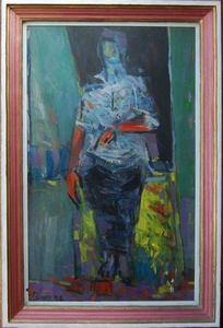 Constantin Ungureanu-Box(1956)-Siluetă. 1992