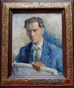 Dimitrie Loghin(1910-1982)-Portretul pctorului Grigore C.Ursu 260