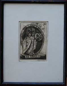 Marcel Chirnoagă(1930-2008)-Ex Libris   549