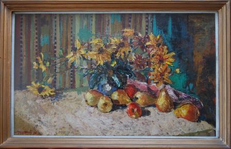 Traian Rotaru(1939)-Natură statică. 1988