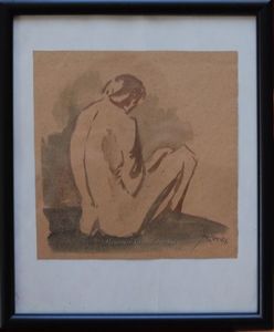 Vasile Anghel Siminiuc(1949)-Nud. 1987