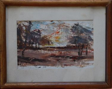 Vasile Anghel Siminiuc(1949)-Peisaj. 1981