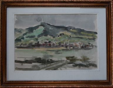 Vasile Anghel Siminiuc(1949)-Peisaj. 1988