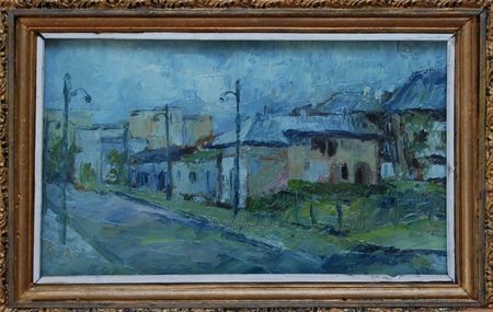 Vasile Anghel Siminiuc(1949)-Stradă. 1988