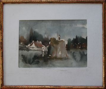 Vespasian Lungu(1927-1994)-La fân. 1991