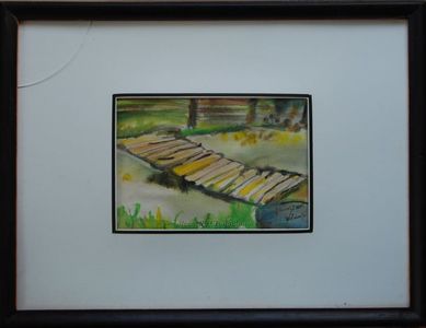Viorica Ana Moruz(1947)-Podeț la Moldovița. 2001