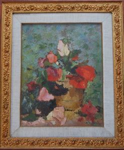 Aurelian Donisă(1909-1989)-Roses   572
