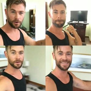 ▬ Trece pe langa ma-sa care se pare ca nu are stare deloc si se uita ciudat la ea,; apoi merge in living si nu isi da seama initial ca e Anna vazand-o de la spate. ❝Iar i-ai furat ma halatul iubirii mele?❞
