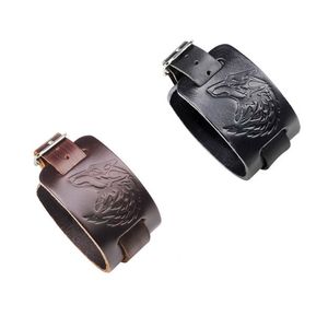 Wolf Leather Bracelet _85 de lei