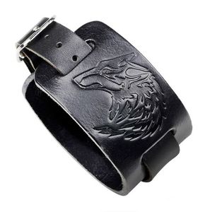 Wolf Leather Bracelet _85 de lei