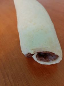 Biscuiți tricolor cu umplutură de nuca -3