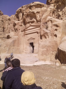 Little Petra / Siq Al-Barid; Mormânt nabatean
