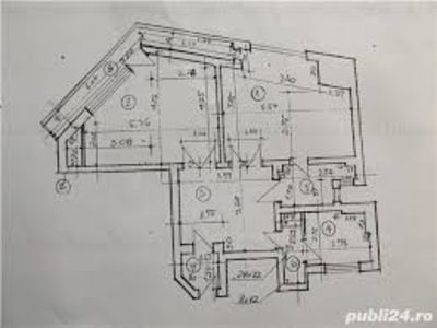 plan apartament din stefan cel mare