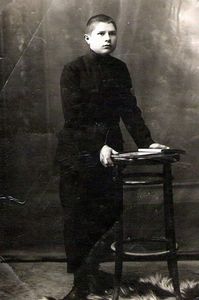 Constantin Zainescu, elev de liceu 1928; 1928
