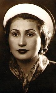 1937 RODICA ZAINESCU [N.20 FEBR.1914] SORA MICA A TATEI