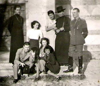 1938 BAZARGIC,TATA [ST.JOS] IN FAMILIE, la bis. sf.treime