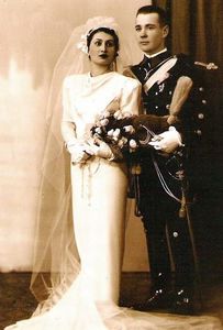 1938.01.23 CALARASI, RODICA SI LT VASILE RADU, MIRI