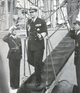 1946 CONSTANTA, REGELE COBORAND DE PE BRICUL MIRCEA